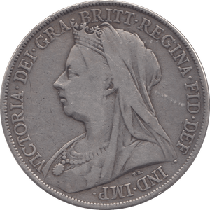 1899 CROWN LXII ( FINE ) - Crown - Cambridgeshire Coins