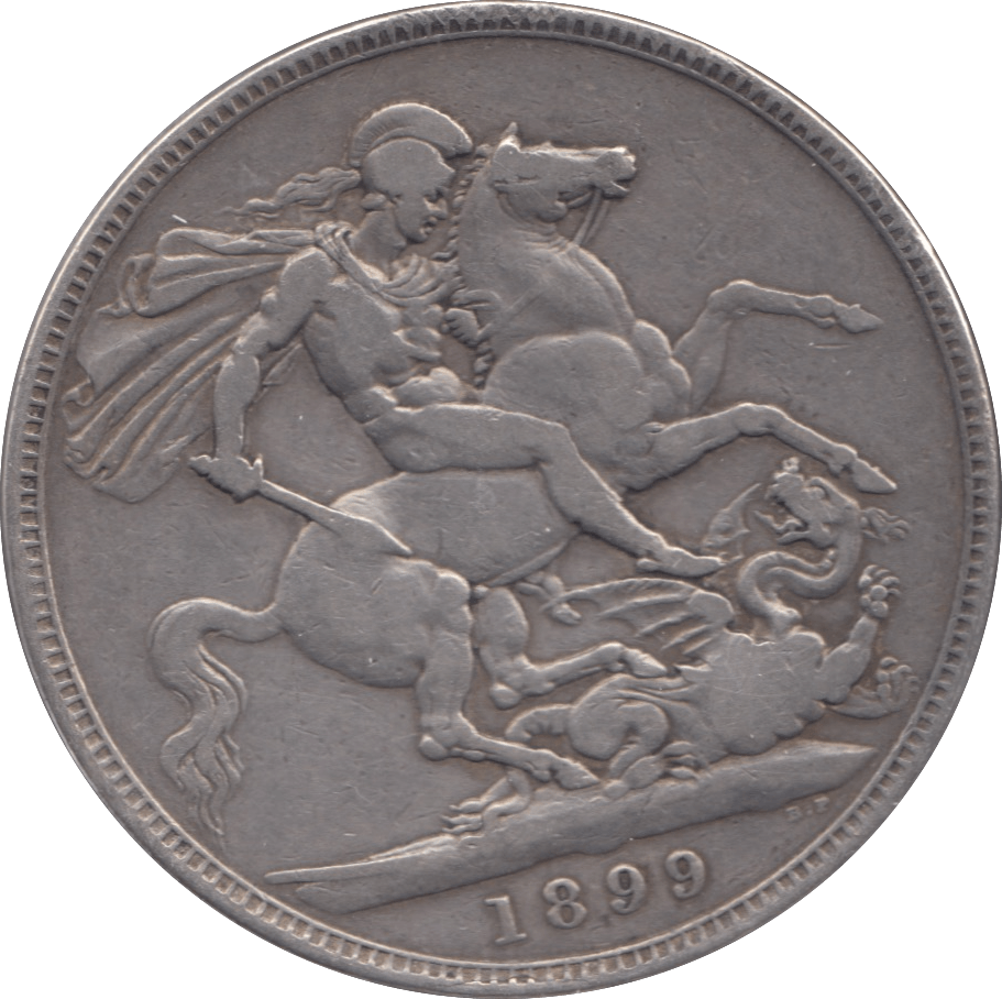 1899 CROWN LXII ( FINE ) - Crown - Cambridgeshire Coins