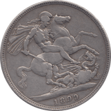 1899 CROWN LXII ( FINE ) - Crown - Cambridgeshire Coins