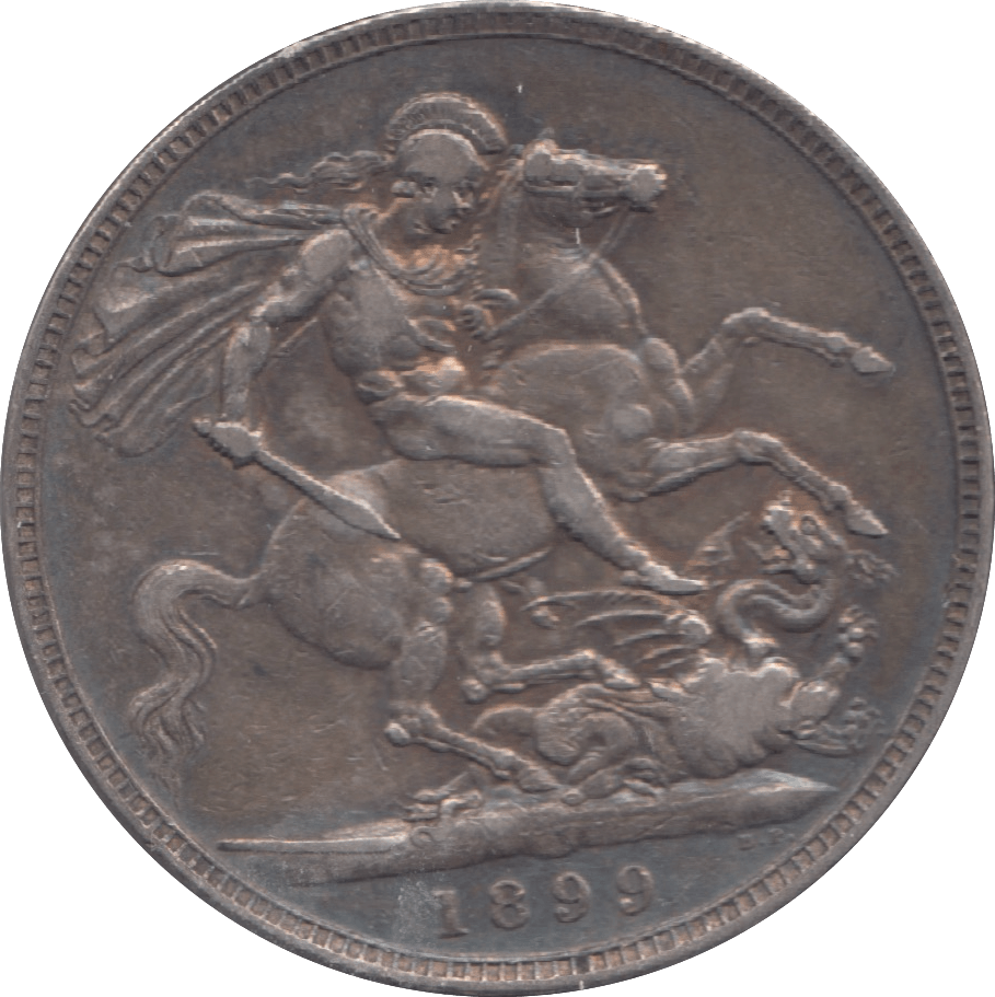 1899 CROWN LXII ( GVF ) 14 - Crown - Cambridgeshire Coins