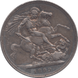 1899 CROWN LXII ( GVF ) 14 - Crown - Cambridgeshire Coins