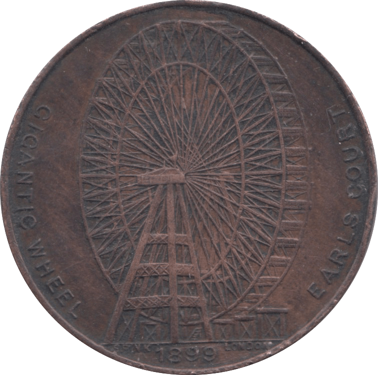 1899 EARLS COURT TOKEN 2 - Token - Cambridgeshire Coins