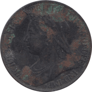 1899 FARTHING ( FAIR ) - Farthing - Cambridgeshire Coins