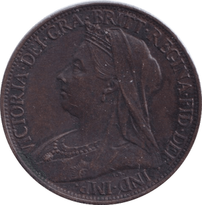 1899 FARTHING ( UNC ) - Farthing - Cambridgeshire Coins