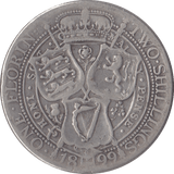 1899 FLORIN ( FINE ) 2 - FLORIN - Cambridgeshire Coins