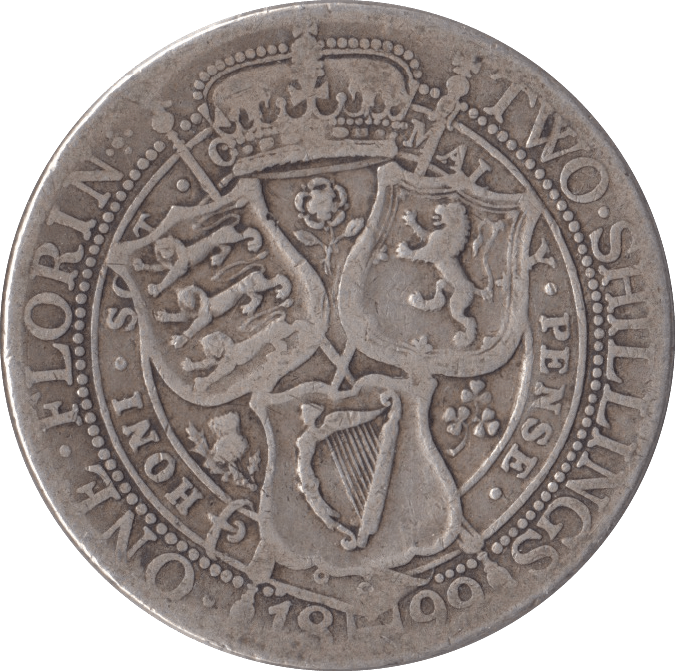 1899 FLORIN ( FINE ) - FLORIN - Cambridgeshire Coins