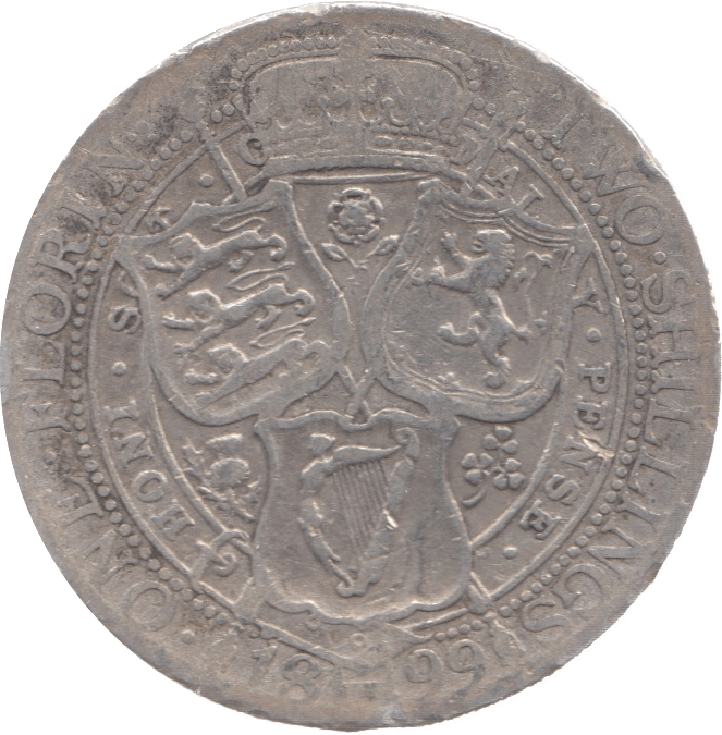 1899 FLORIN ( NF ) 25 - Florin - Cambridgeshire Coins