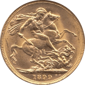 1899 GOLD SOVEREIGN ( UNC ) - Sovereign - Cambridgeshire Coins