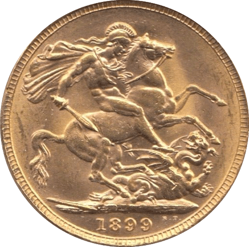 1899 GOLD SOVEREIGN ( UNC ) - Sovereign - Cambridgeshire Coins
