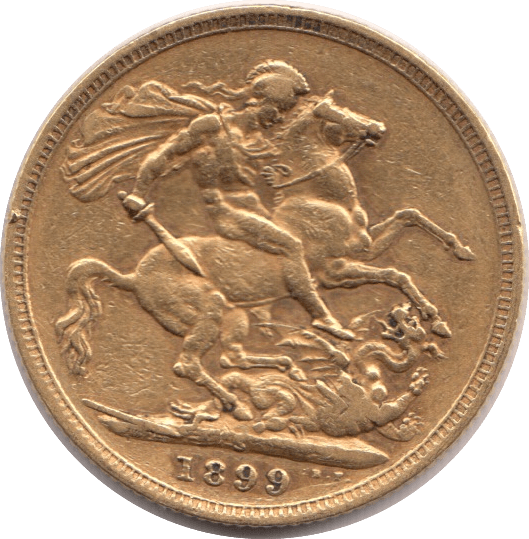 1899 GOLD SOVEREIGN ( VF ) SYDNEY MINT - Sovereign - Cambridgeshire Coins