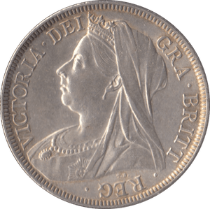1899 HALFCROWN ( AUNC ) - Halfcrown - Cambridgeshire Coins
