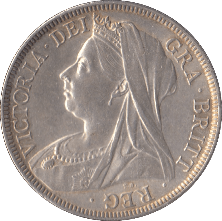 1899 HALFCROWN ( AUNC ) - Halfcrown - Cambridgeshire Coins
