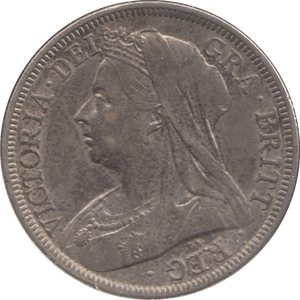 1899 HALFCROWN ( EF ) - Halfcrown - Cambridgeshire Coins