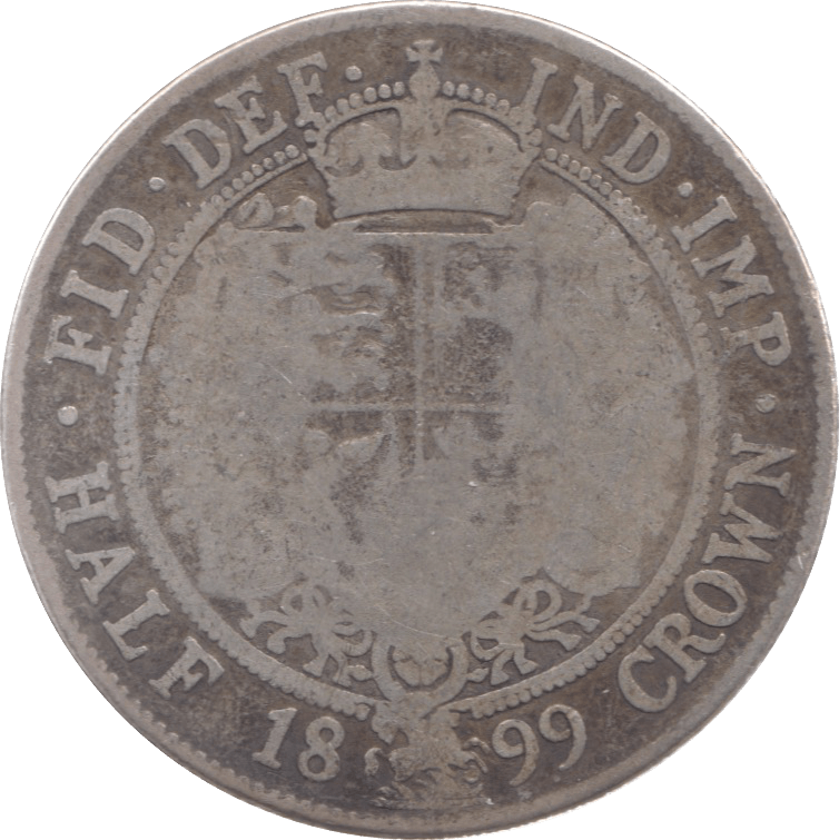 1899 HALFCROWN ( FAIR ) 8 - Halfcrown - Cambridgeshire Coins