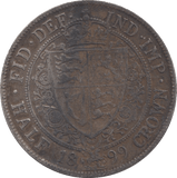 1899 HALFCROWN ( FINE ) 2 - HALFCROWN - Cambridgeshire Coins