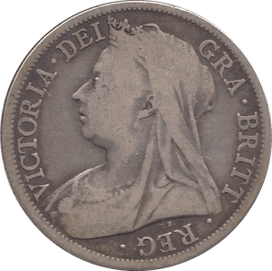 1899 HALFCROWN ( FINE ) 4 - Halfcrown - Cambridgeshire Coins