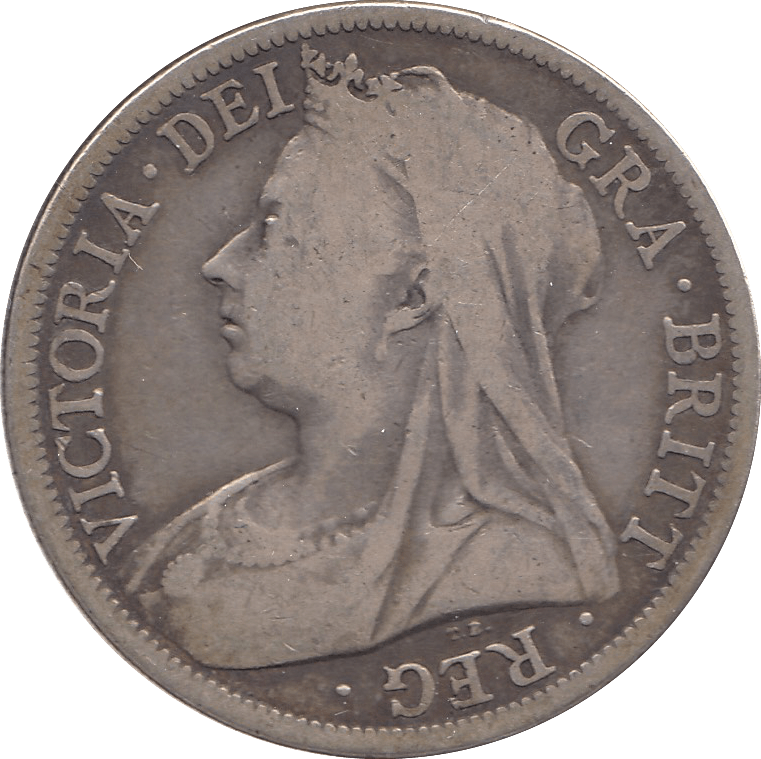 1899 HALFCROWN ( FINE ) 4 - Halfcrown - Cambridgeshire Coins