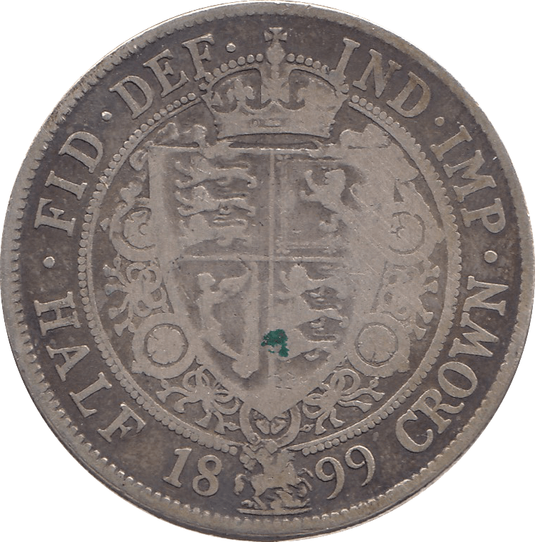 1899 HALFCROWN ( FINE ) 4 - Halfcrown - Cambridgeshire Coins