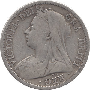 1899 HALFCROWN ( FINE ) - Halfcrown - Cambridgeshire Coins