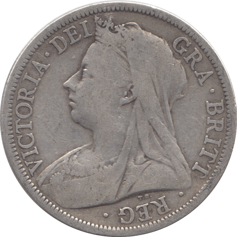 1899 HALFCROWN ( FINE ) - Halfcrown - Cambridgeshire Coins