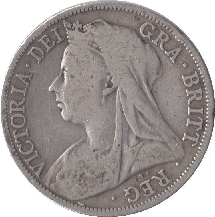 1899 HALFCROWN ( FINE ) - Halfcrown - Cambridgeshire Coins
