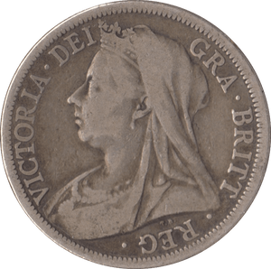 1899 HALFCROWN ( FINE ) - Halfcrown - Cambridgeshire Coins