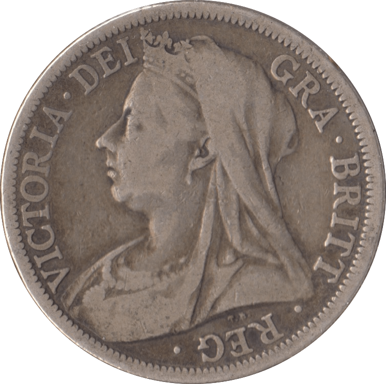 1899 HALFCROWN ( FINE ) - Halfcrown - Cambridgeshire Coins