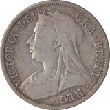 1899 HALFCROWN ( FINE ) - HALFCROWN - Cambridgeshire Coins