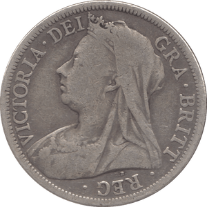 1899 HALFCROWN ( FINE ) - Halfcrown - Cambridgeshire Coins