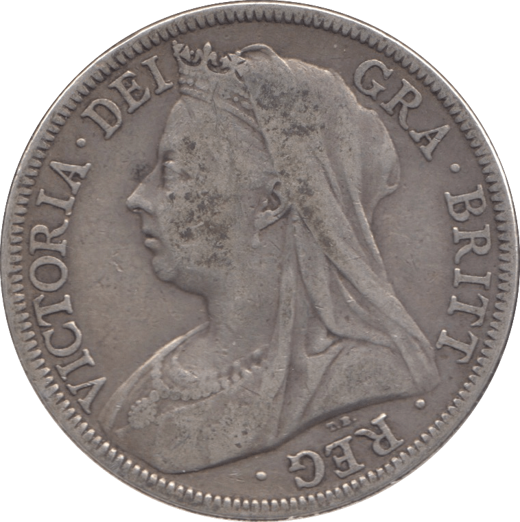 1899 HALFCROWN ( GF ) - Halfcrown - Cambridgeshire Coins
