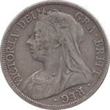 1899 HALFCROWN ( GF ) - Halfcrown - Cambridgeshire Coins