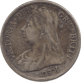 1899 HALFCROWN ( GF ) - Halfcrown - Cambridgeshire Coins