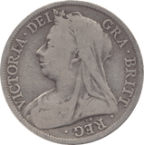 1899 HALFCROWN ( NF ) - Halfcrown - Cambridgeshire Coins