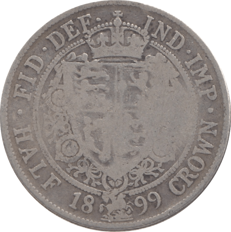 1899 HALFCROWN ( NF ) - Halfcrown - Cambridgeshire Coins