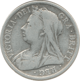 1899 HALFCROWN (VF) - Halfcrown - Cambridgeshire Coins