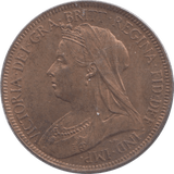 1899 HALFPENNY ( BU ) - Halfpenny - Cambridgeshire Coins