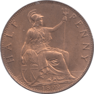 1899 HALFPENNY ( BU ) - Halfpenny - Cambridgeshire Coins