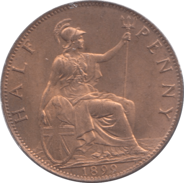 1899 HALFPENNY ( BU ) - Halfpenny - Cambridgeshire Coins