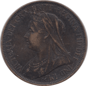 1899 HALFPENNY ( EF ) - HALFPENNY - Cambridgeshire Coins