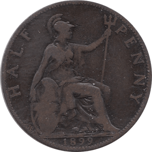 1899 HALFPENNY ( NF ) - Halfpenny - Cambridgeshire Coins