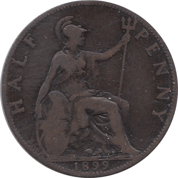 1899 HALFPENNY ( NF ) - Halfpenny - Cambridgeshire Coins
