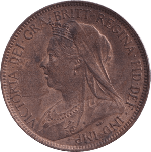 1899 HALFPENNY ( UNC ) - Halfpenny - Cambridgeshire Coins