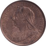 1899 HALFPENNY ( UNC ) - Halfpenny - Cambridgeshire Coins