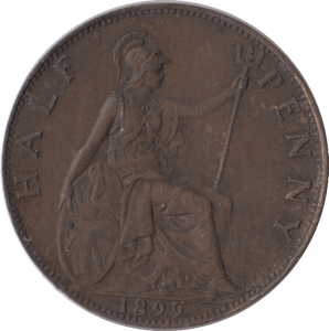 1899 HALFPENNY ( VF ) - Halfpenny - Cambridgeshire Coins