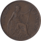1899 HALFPENNY ( VF ) - Halfpenny - Cambridgeshire Coins