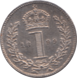 1899 MAUNDY ONE PENCE ( AUNC ) - Maundy Coins - Cambridgeshire Coins