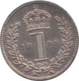 1899 MAUNDY ONE PENCE ( AUNC ) - Maundy Coins - Cambridgeshire Coins