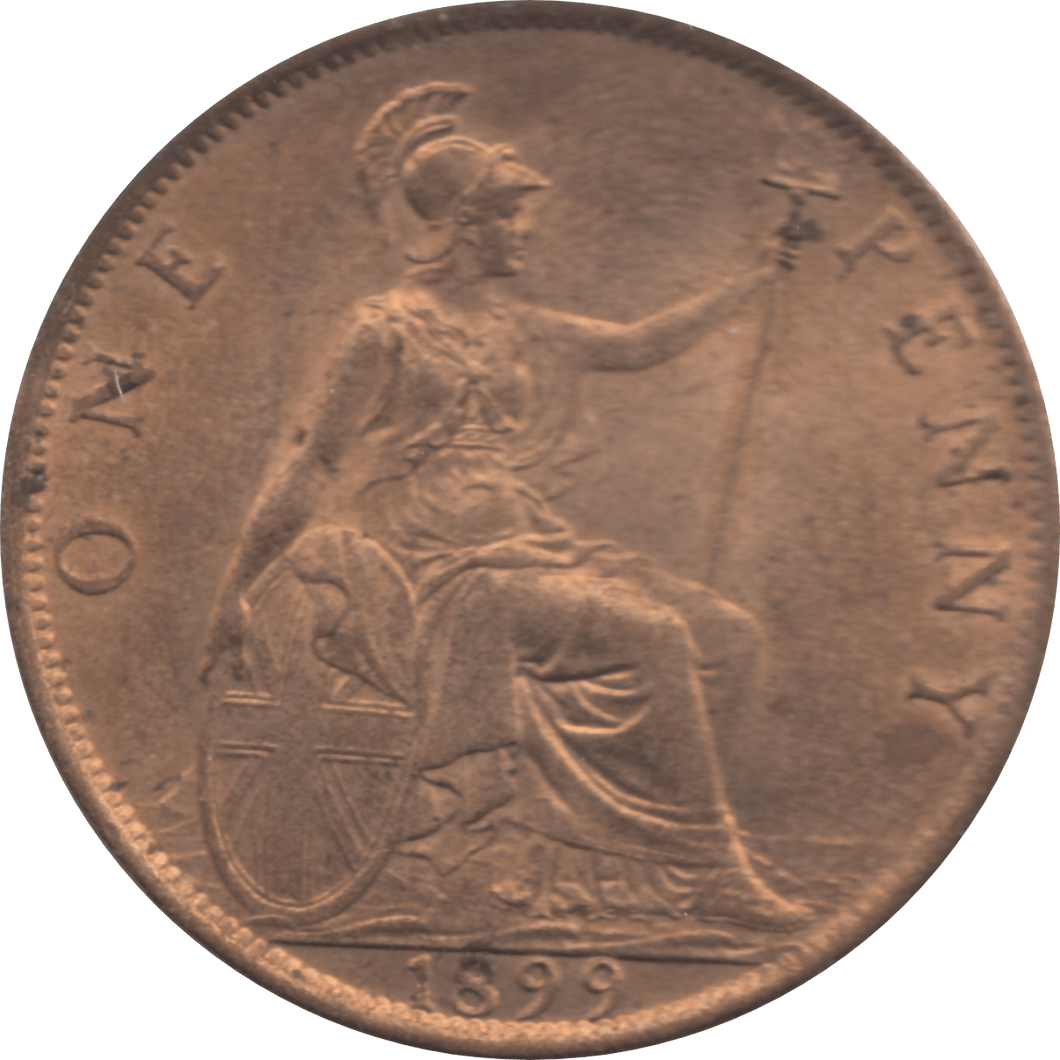 1899 PENNY 2 ( UNC ) 87 - Penny - Cambridgeshire Coins