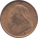 1899 PENNY 2 ( UNC ) 87 - Penny - Cambridgeshire Coins