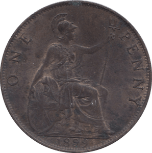 1899 PENNY ( AUNC ) - Penny - Cambridgeshire Coins